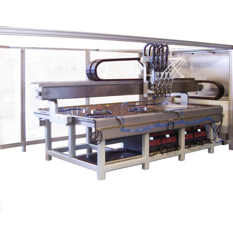 Medium format stud welding machine – production of control cabinets