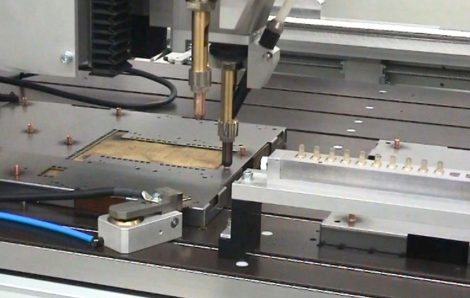 CNC pick-up for tabs