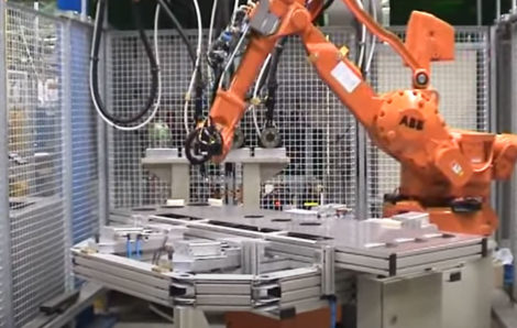 Stud welding on the robot