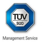 Qualitätsmanagement ist nach DIN EN ISO 9001:2015 durch TÜV SÜD zertifiziert