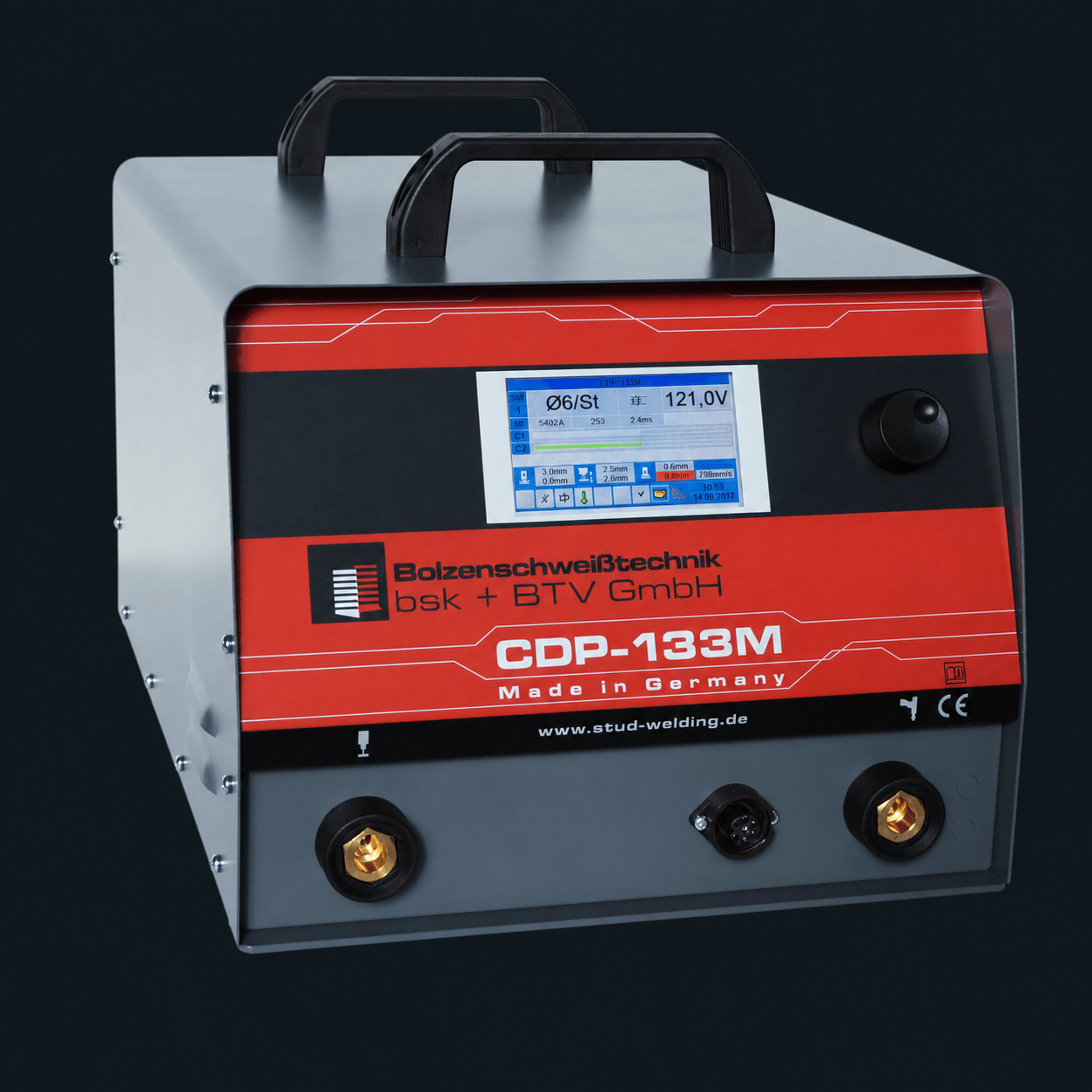CDP-133M Leistungseinheit auf dunklem Hintergrund